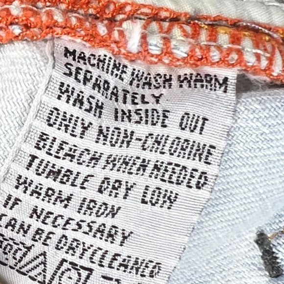 Tommy Bahama Men's W34 Blue Standard Fit Straight Denim Jeans 100% Cotton Blue - Picture 11 of 11